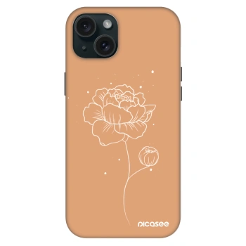 Obal pro Apple iPhone 15 Plus - Peonies