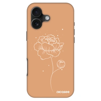Obal pro Apple iPhone 16 - Peonies