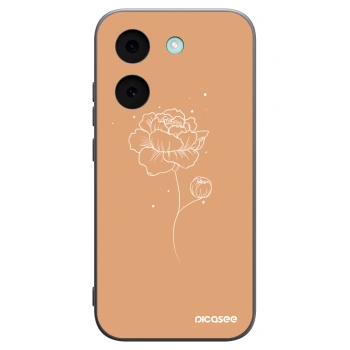 Picasee silikonový černý obal pro Xiaomi Poco X8 Pro - Peonies