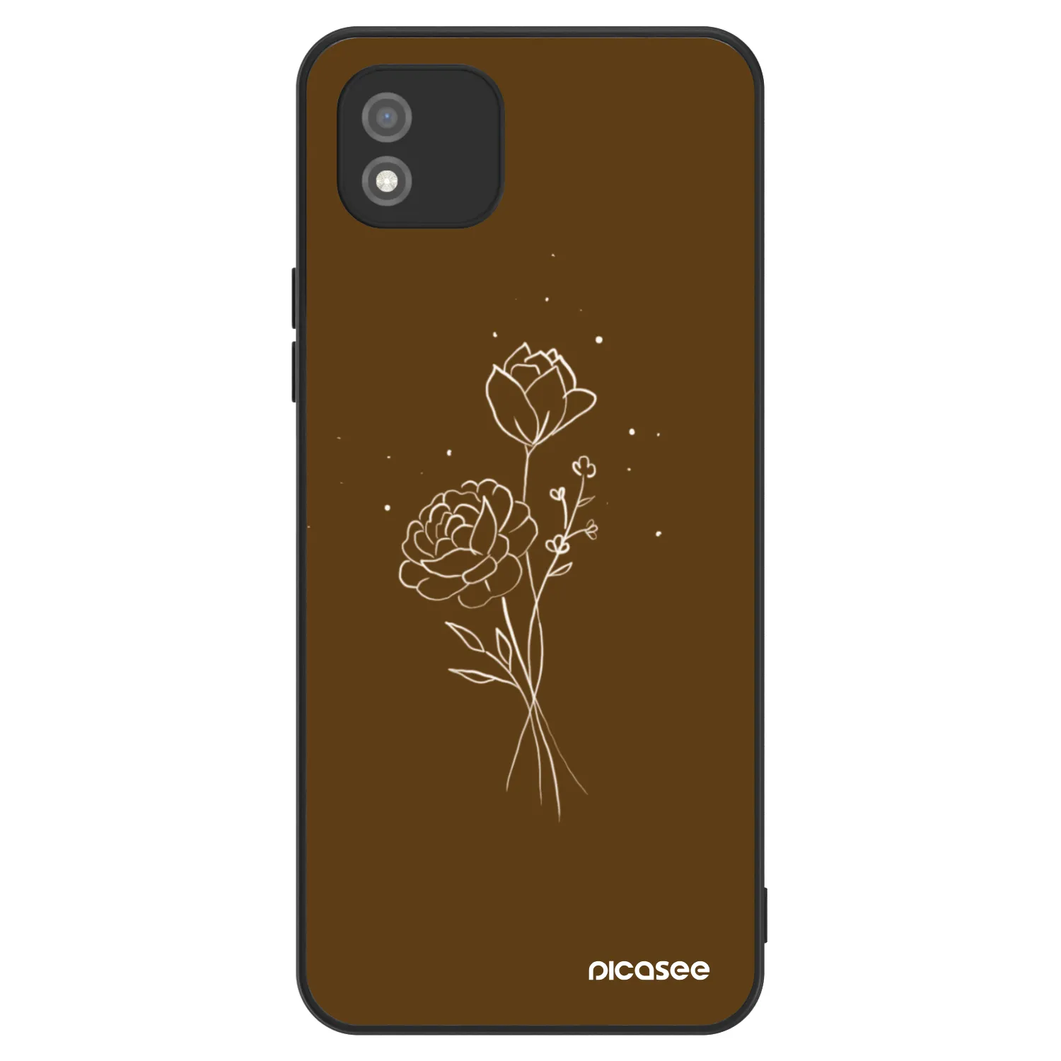 Picasee ULTIMATE CASE pro Realme C11 (2021) - Brown flowers