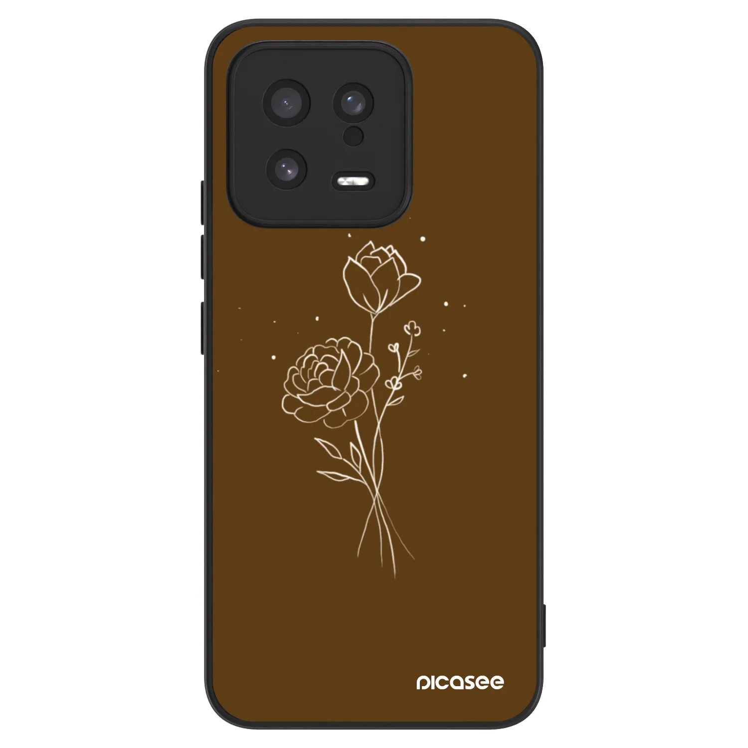 Picasee ULTIMATE CASE pro Xiaomi 13 - Brown flowers