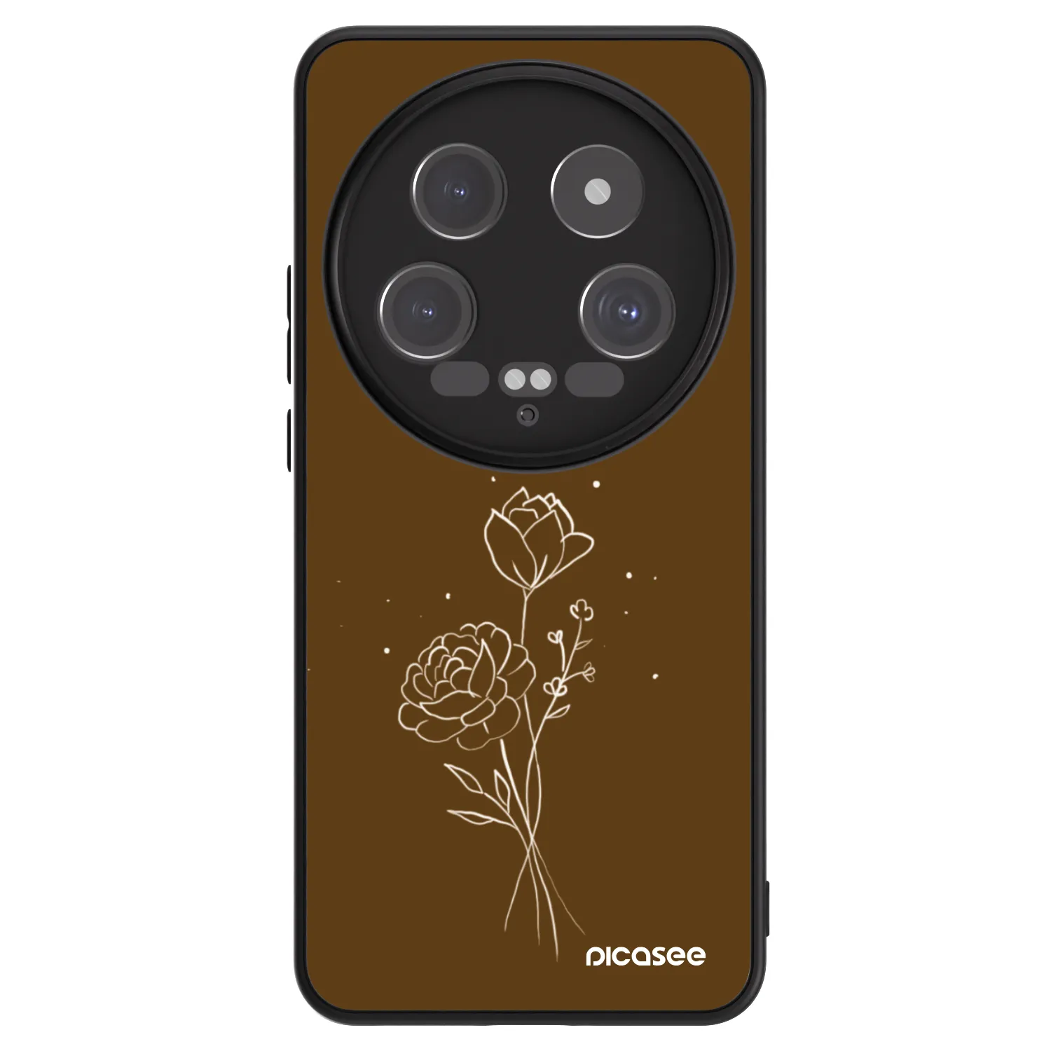 Picasee ULTIMATE CASE pro Xiaomi 14 Ultra - Brown flowers