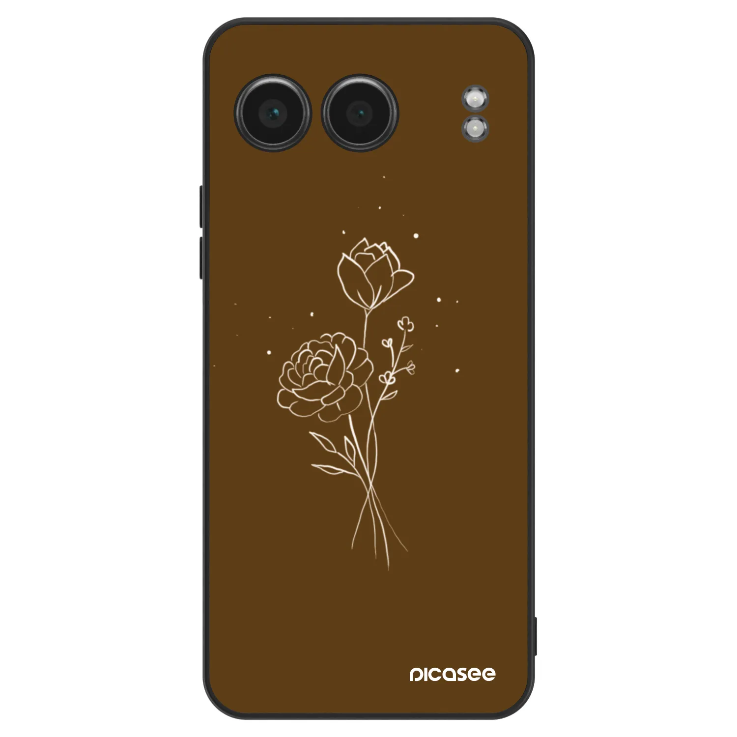 Picasee ULTIMATE CASE pro OnePlus Nord 4 - Brown flowers