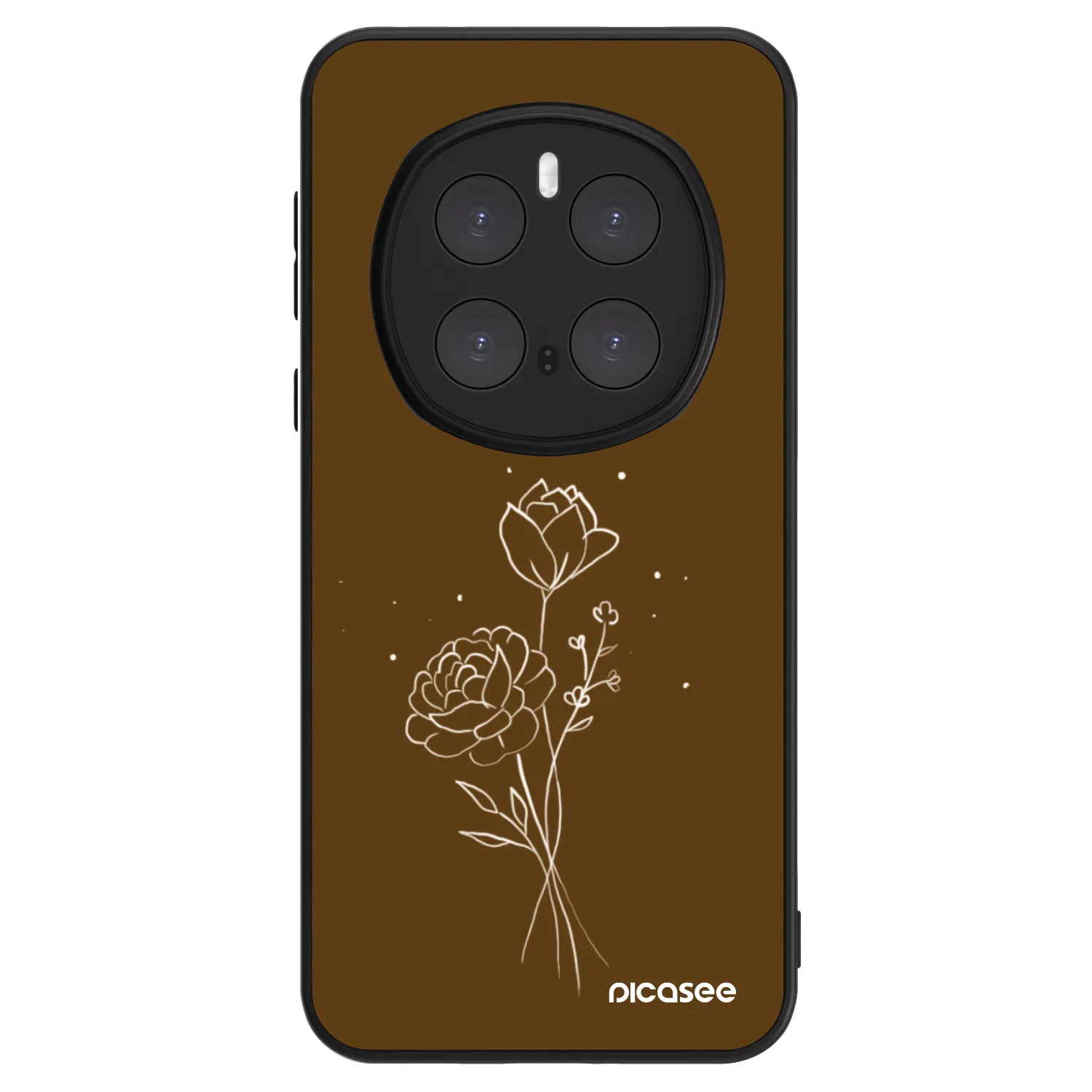 Picasee ULTIMATE CASE pro Honor Magic7 Pro 5G - Brown flowers