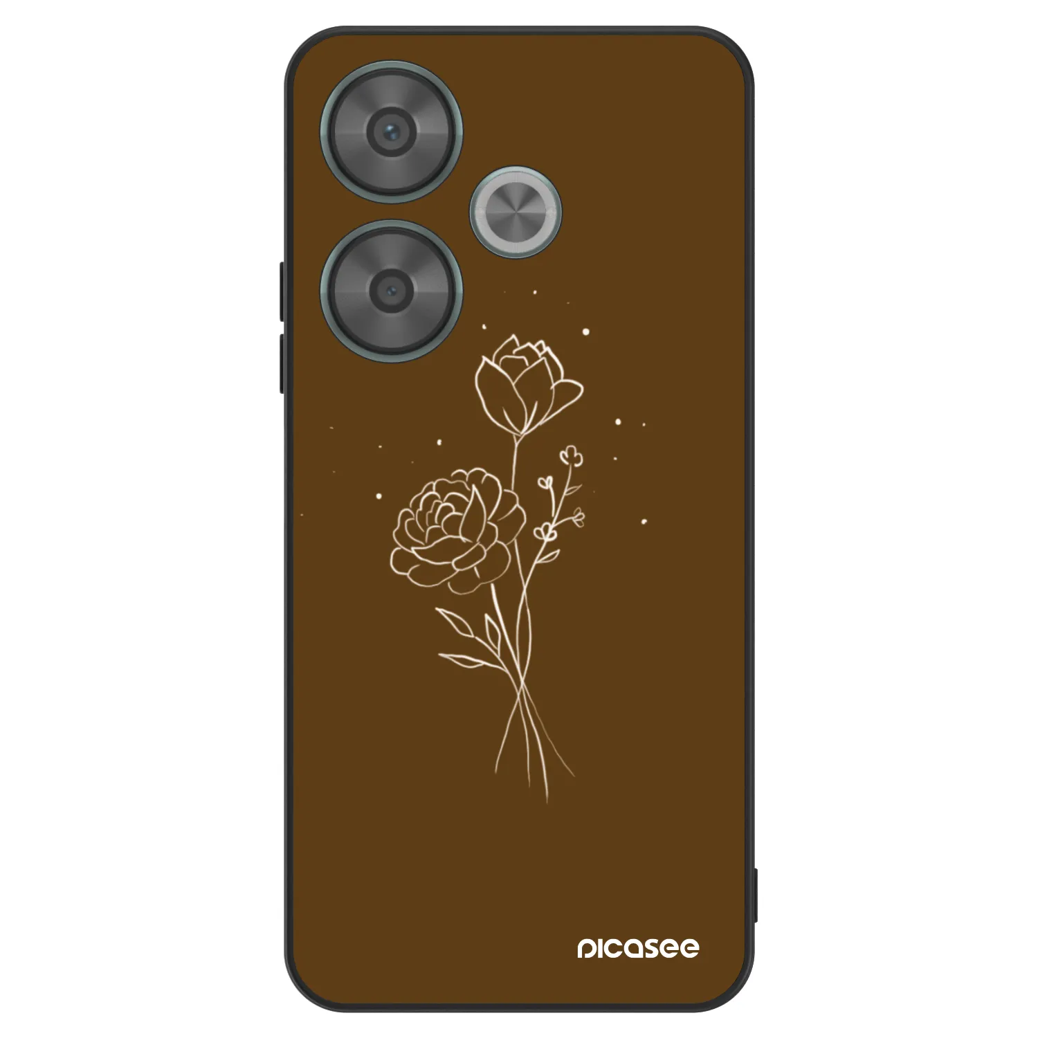 Picasee ULTIMATE CASE pro Xiaomi Poco F6 - Brown flowers