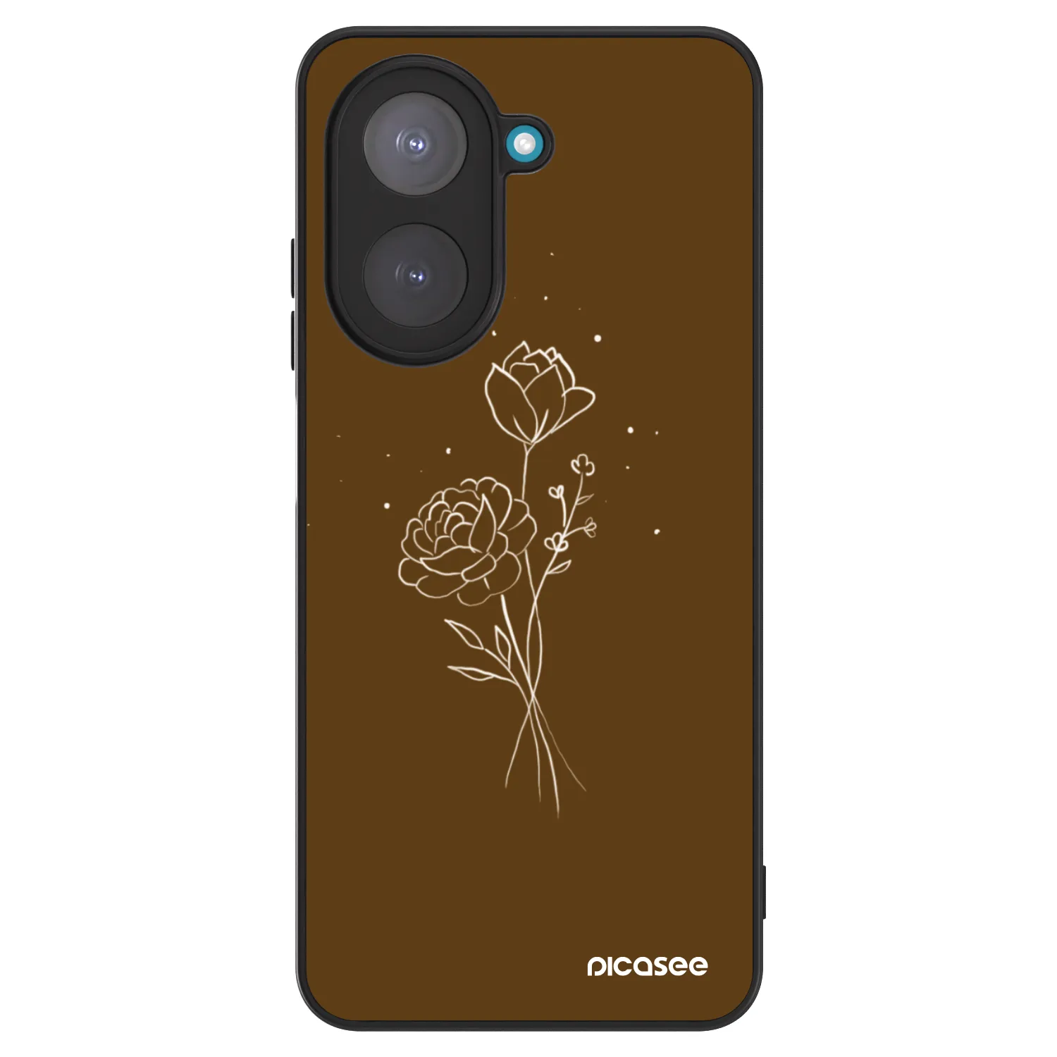 Picasee ULTIMATE CASE pro Xiaomi Redmi A5 - Brown flowers
