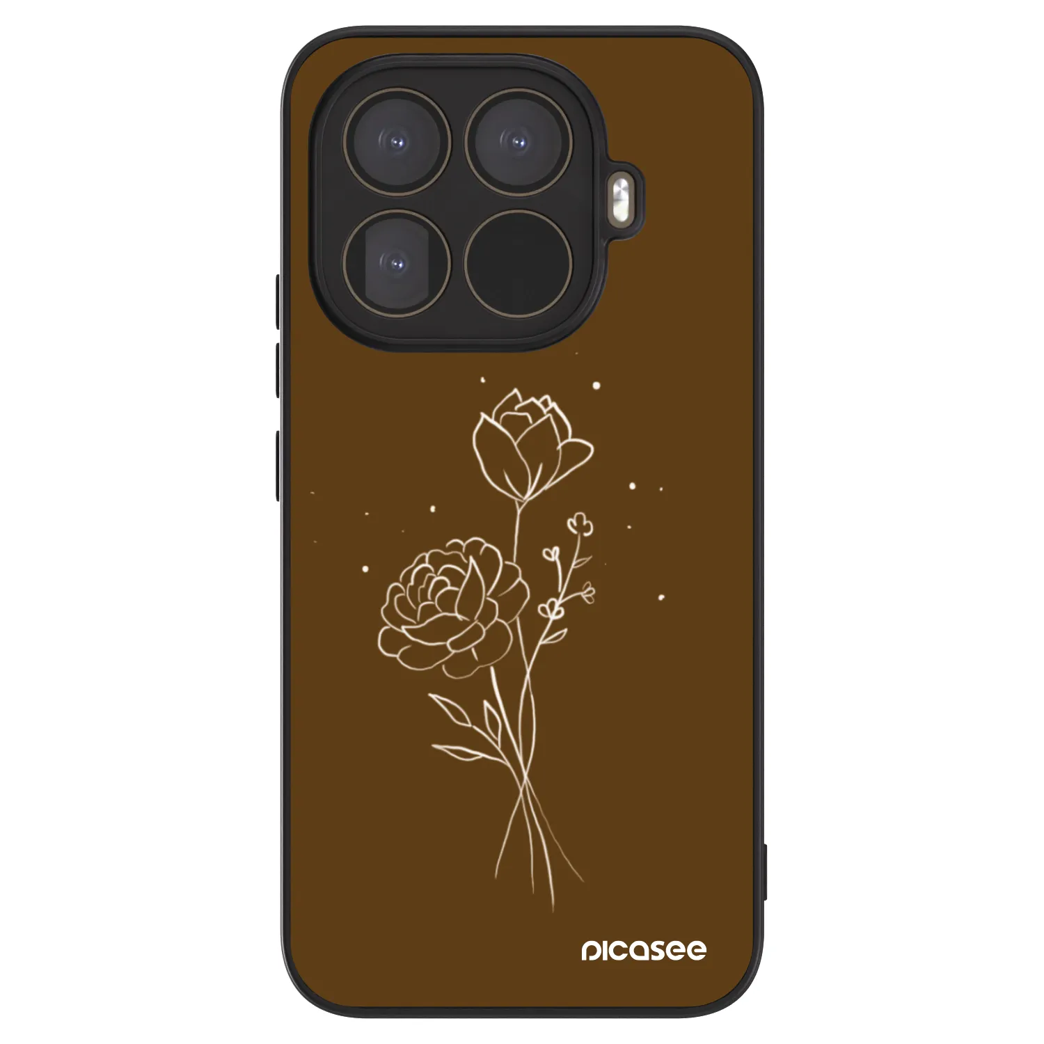 Picasee ULTIMATE CASE pro Xiaomi 15T Pro - Brown flowers