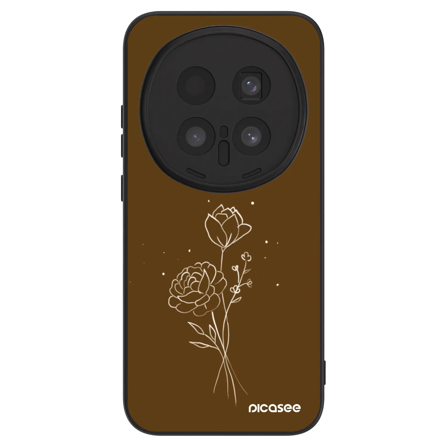 Picasee ULTIMATE CASE pro Honor Magic8 Pro 5G - Brown flowers