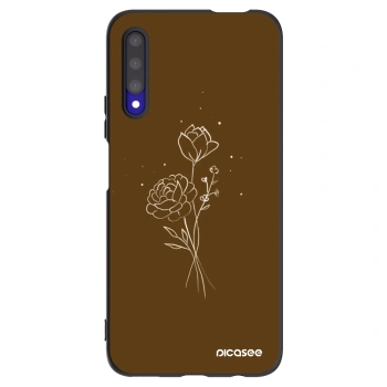 Obal pro Honor 9X Pro - Brown flowers