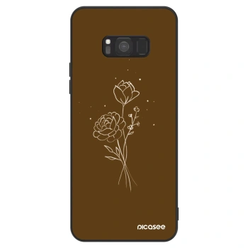 Obal pro Samsung Galaxy S8 G950F - Brown flowers