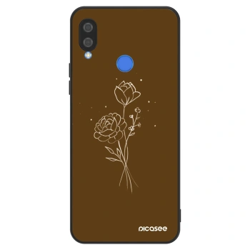 Obal pro Huawei Nova 3 - Brown flowers