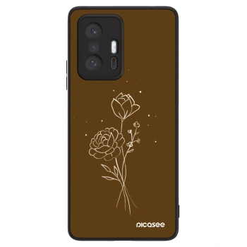 Picasee ULTIMATE CASE pro Xiaomi 11T Pro - Brown flowers
