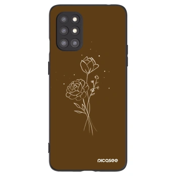 Obal pro OnePlus 8T - Brown flowers