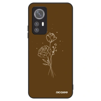 Obal pro Xiaomi 12 - Brown flowers