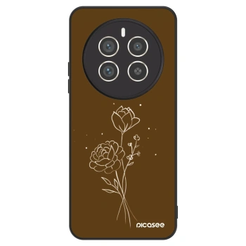 Obal pro Realme 12 Pro 5G - Brown flowers