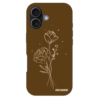 Obal pro Apple iPhone 17 - Brown flowers