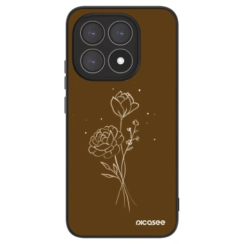 Obal pro Xiaomi 15T - Brown flowers