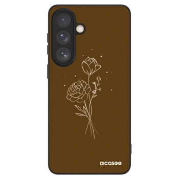 Picasee ULTIMATE CASE PowerShare pro Samsung Galaxy S26+ - Brown flowers