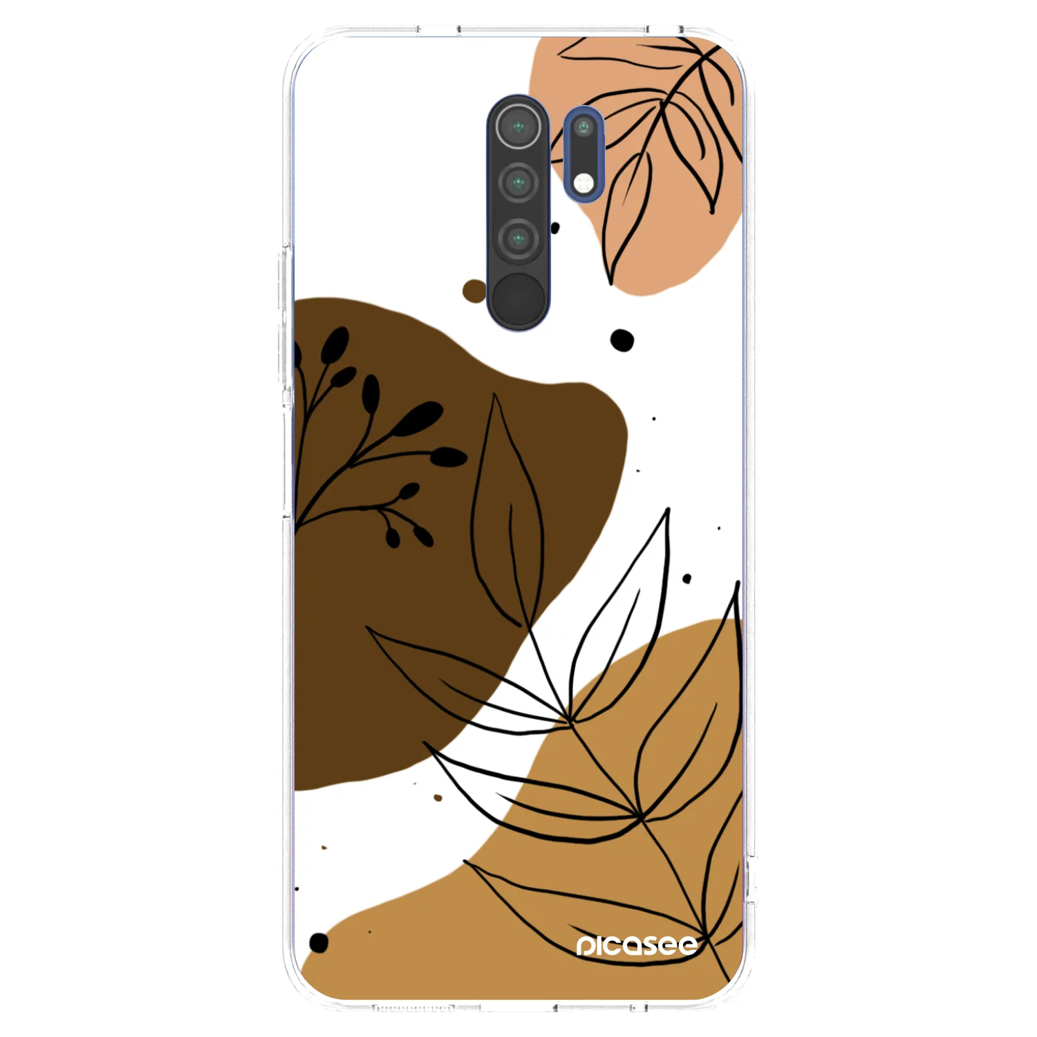 Picasee silikonový průhledný obal pro Xiaomi Redmi 9 - Boho style