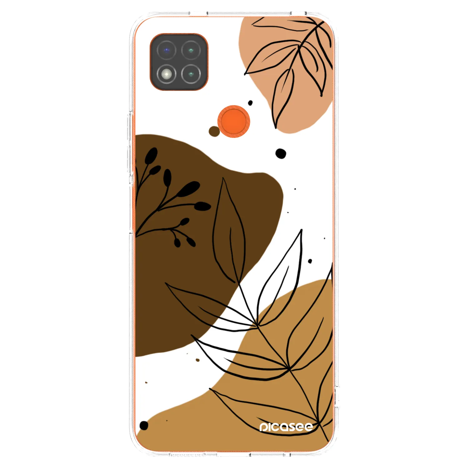 Picasee silikonový průhledný obal pro Xiaomi Redmi 9C - Boho style