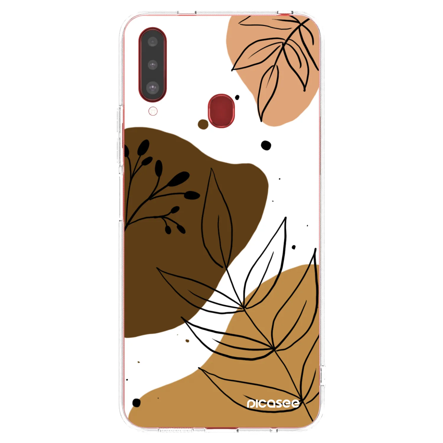 Picasee silikonový průhledný obal pro Samsung Galaxy A20s - Boho style