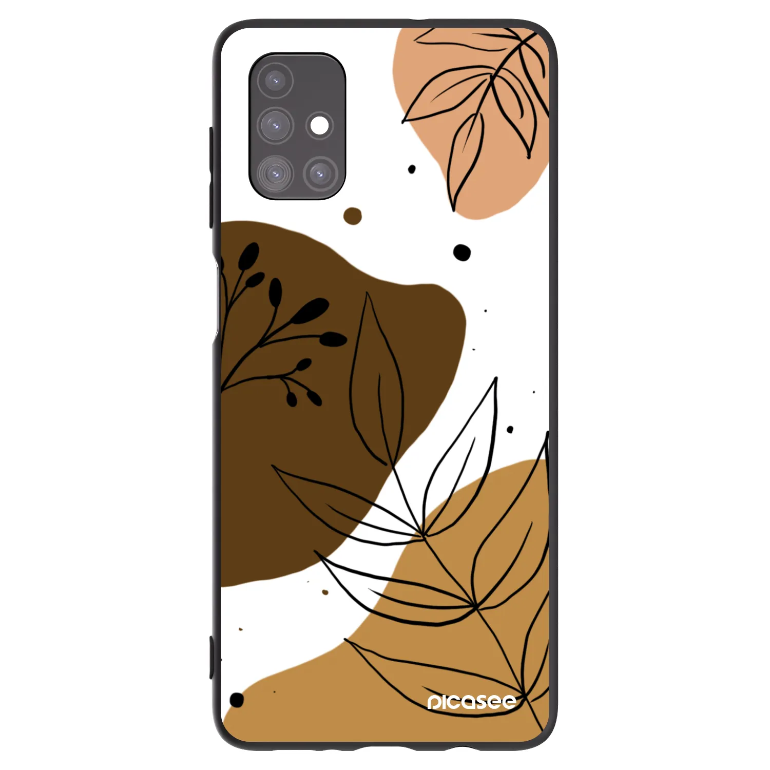 Picasee silikonový černý obal pro Samsung Galaxy M51 M515F - Boho style
