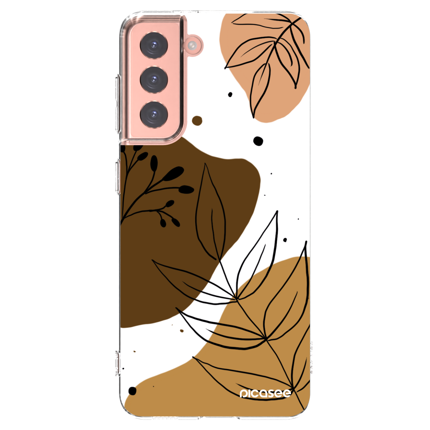 Picasee silikonový průhledný obal pro Samsung Galaxy S21 5G G991B - Boho style
