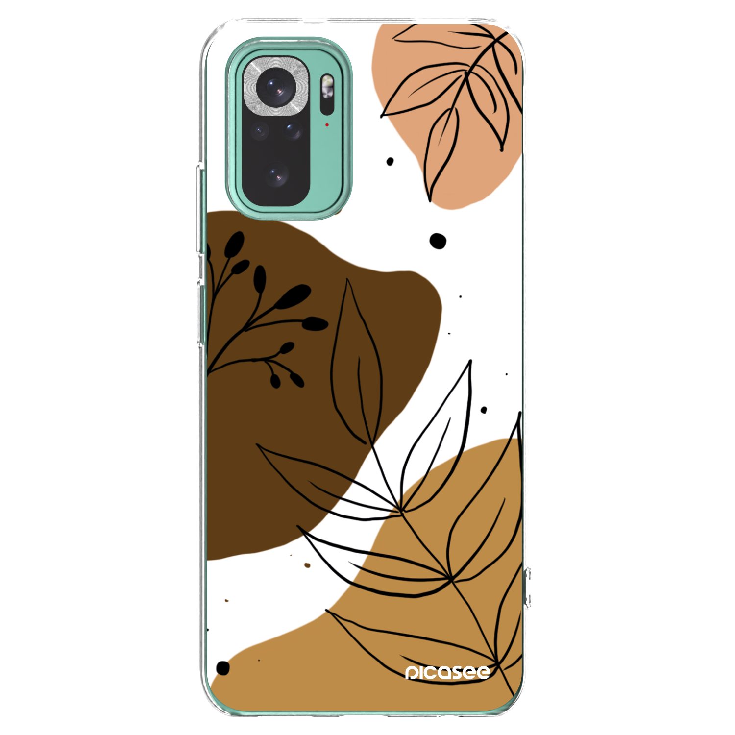 Picasee silikonový průhledný obal pro Xiaomi Redmi Note 10 Pro - Boho style