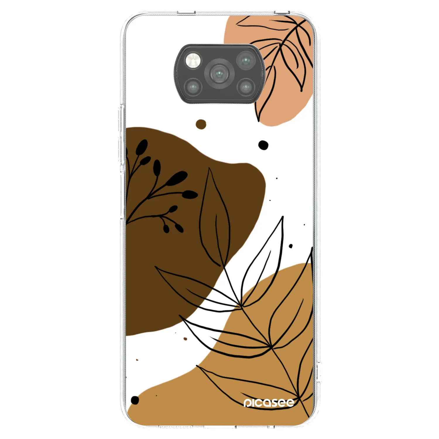Picasee silikonový černý obal pro Xiaomi Poco X3 Pro - Boho style