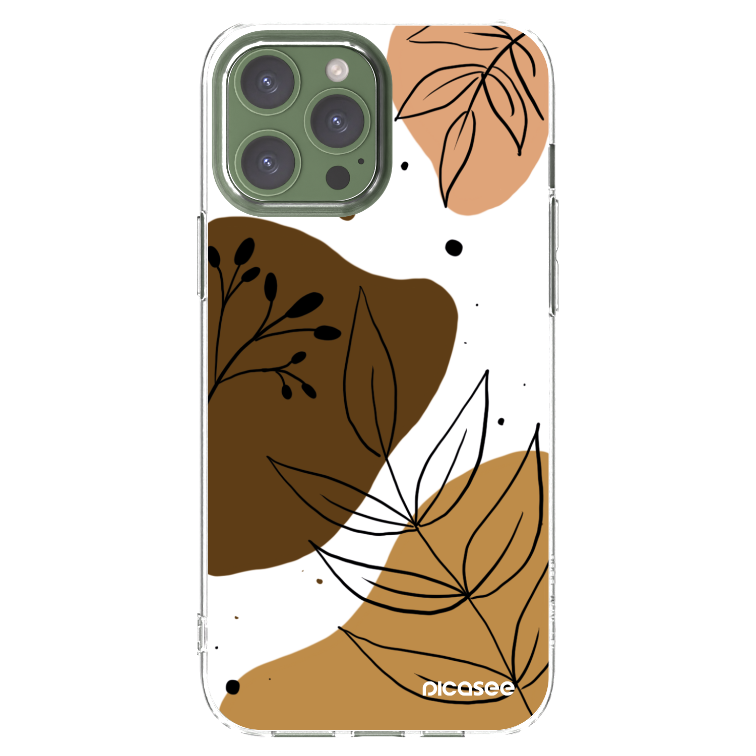 Picasee silikonový průhledný obal pro Apple iPhone 13 Pro Max - Boho style