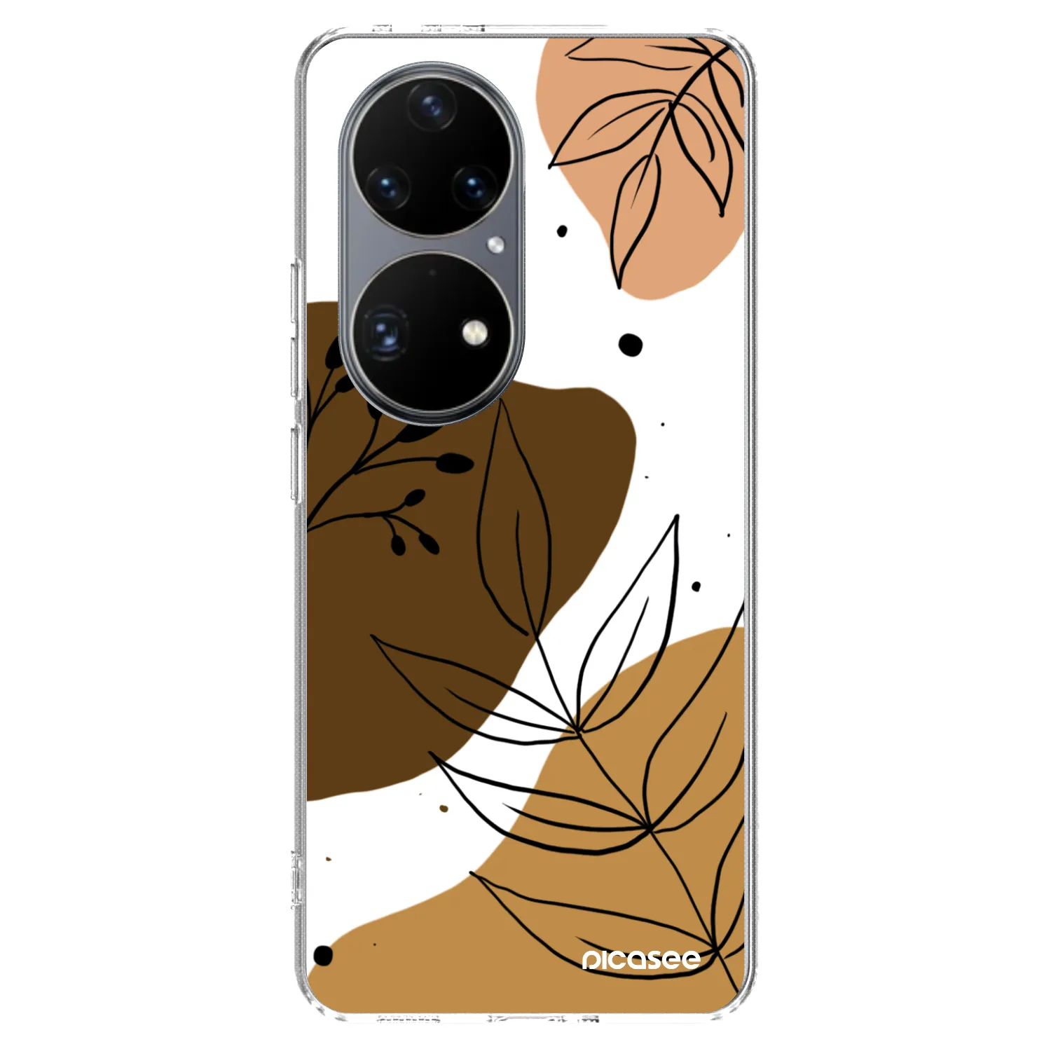 Picasee silikonový průhledný obal pro Huawei P50 - Boho style