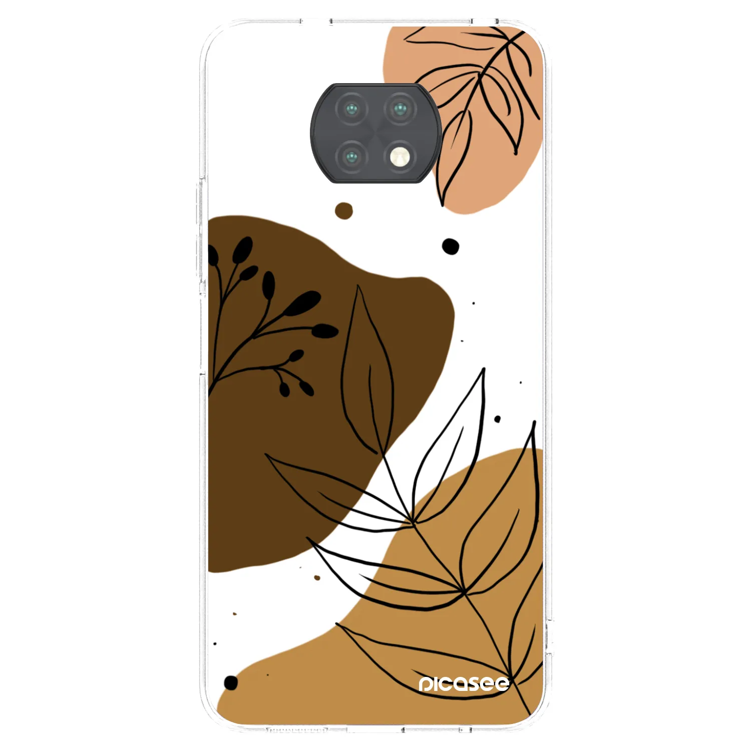 Picasee silikonový průhledný obal pro Xiaomi Redmi Note 9T - Boho style