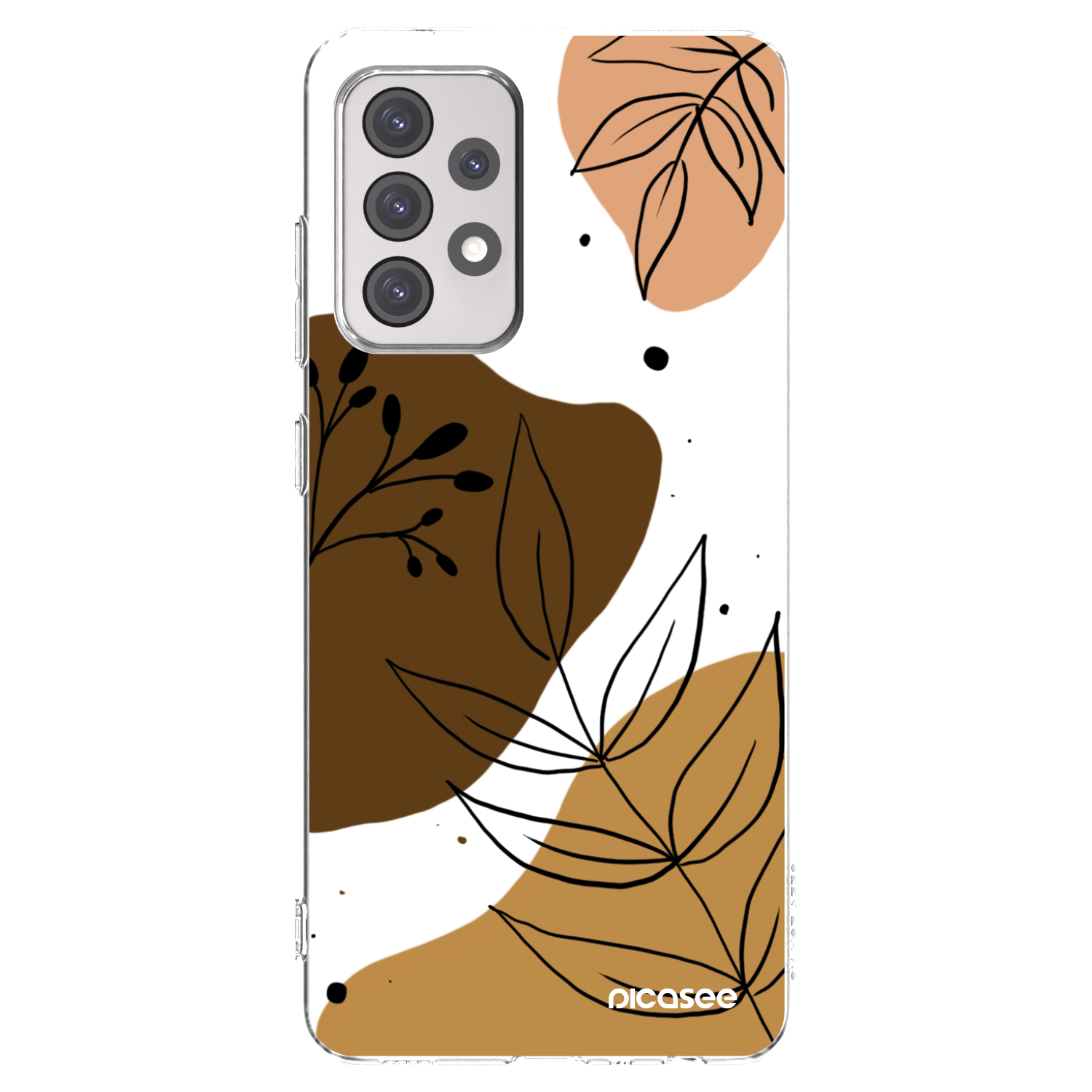 Picasee silikonový průhledný obal pro Samsung Galaxy A52s 5G A528B - Boho style