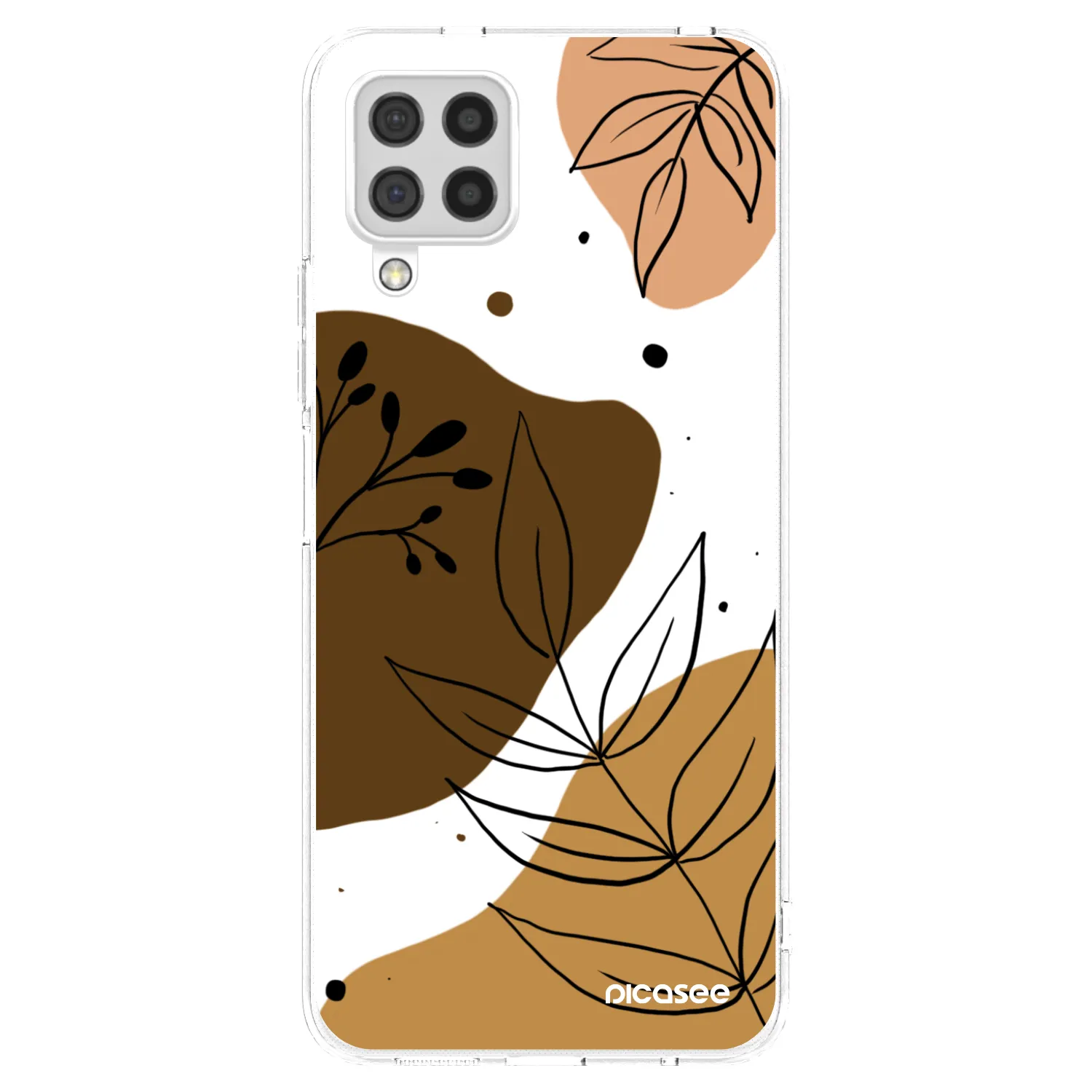 Picasee silikonový průhledný obal pro Samsung Galaxy A22 A225F 4G - Boho style