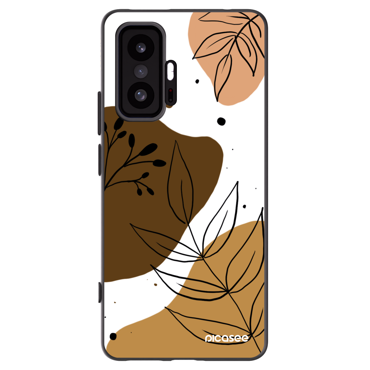 Picasee silikonový černý obal pro Xiaomi 11T Pro - Boho style