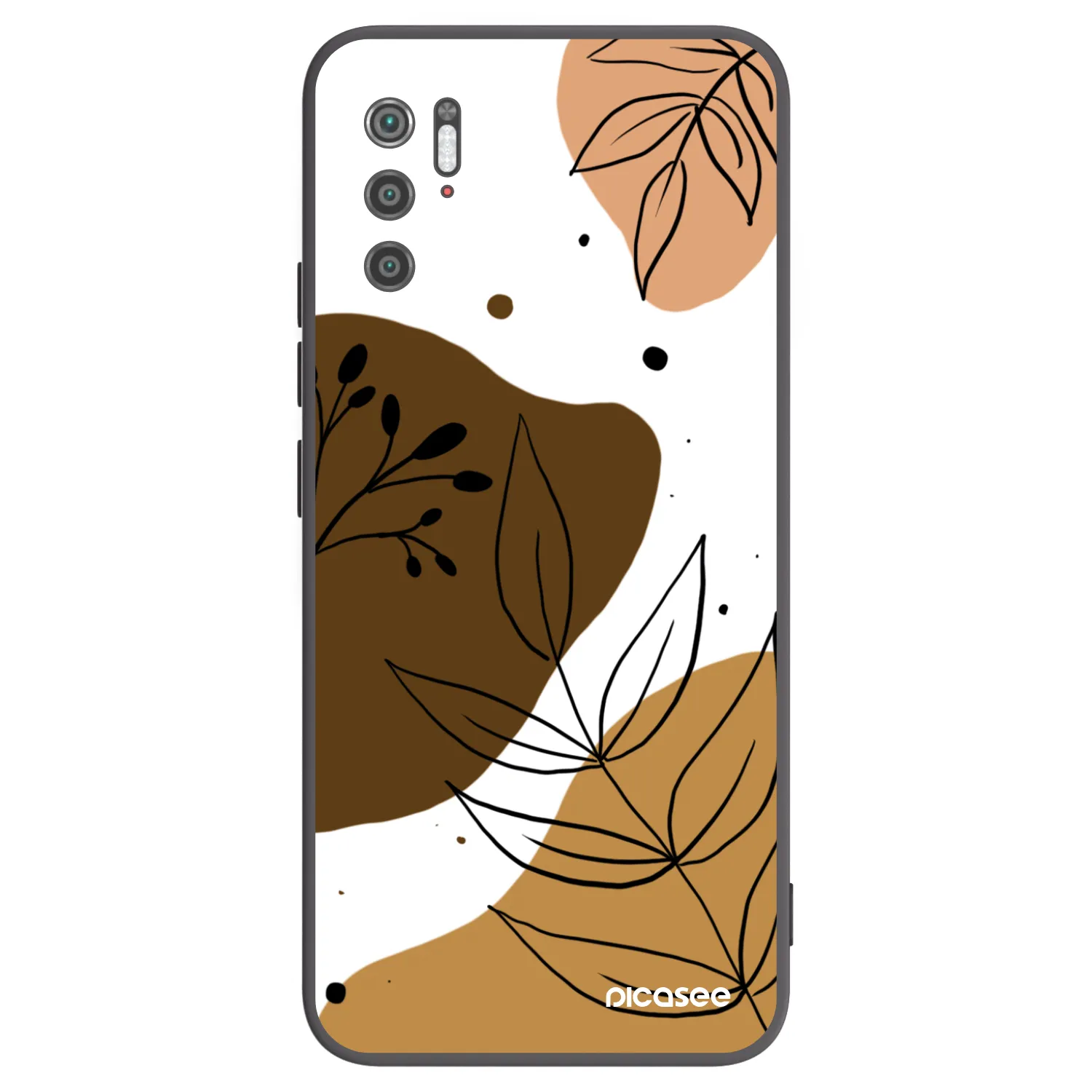Picasee silikonový černý obal pro Xiaomi Poco M3 Pro 5G - Boho style