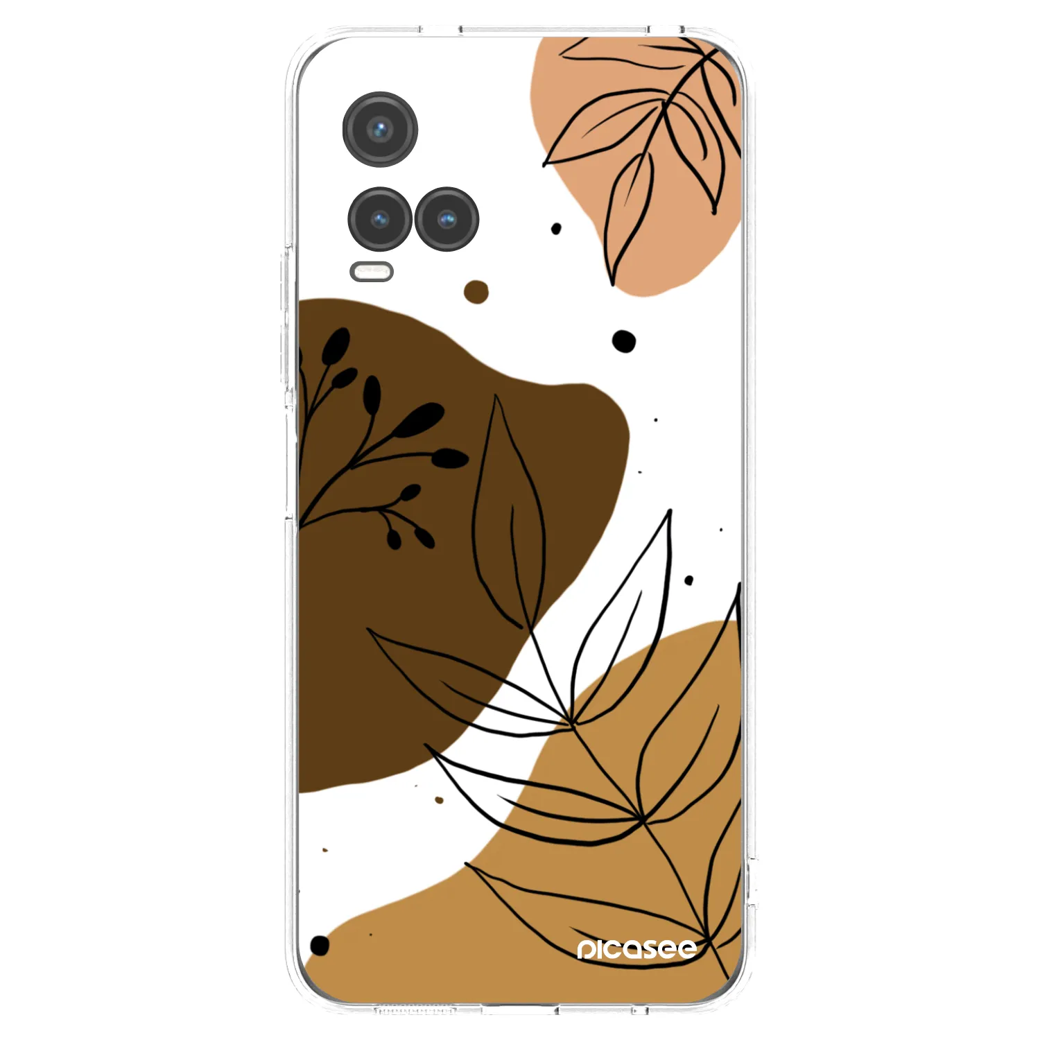 Picasee silikonový průhledný obal pro Vivo Y33s - Boho style