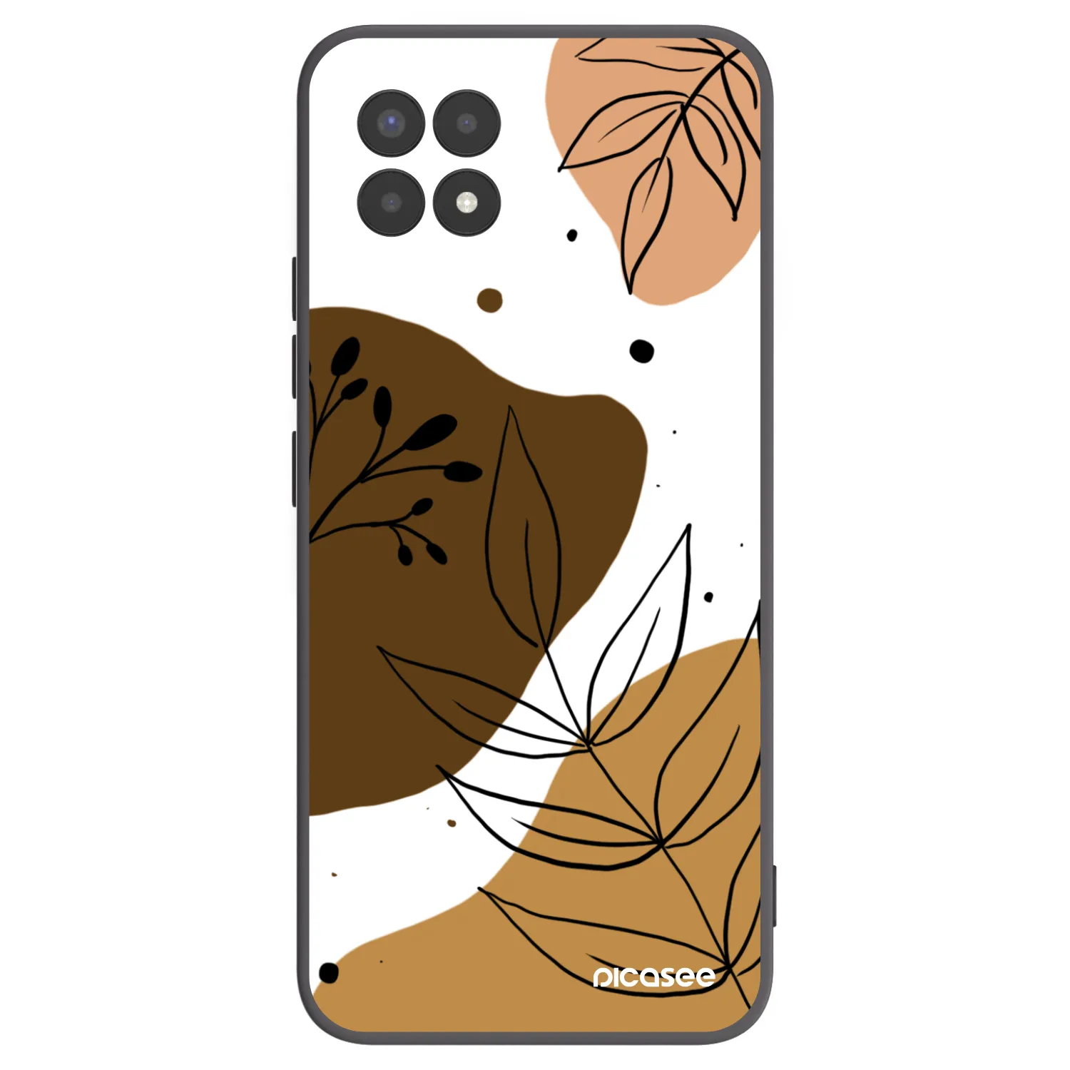 Picasee silikonový černý obal pro Realme 8i - Boho style