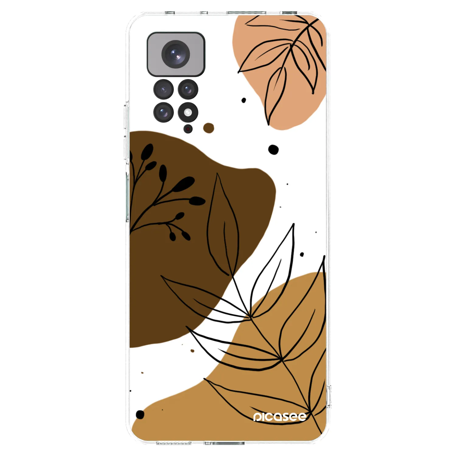 Picasee silikonový průhledný obal pro Xiaomi Redmi Note 11S 4G - Boho style