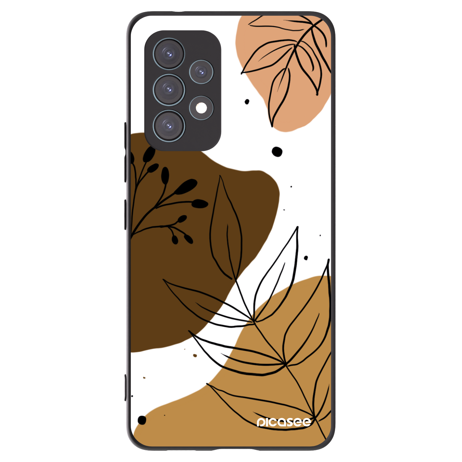 Picasee silikonový černý obal pro Samsung Galaxy A53 5G A536 - Boho style
