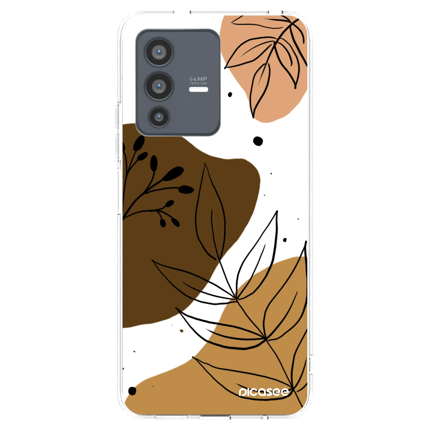 Picasee silikonový průhledný obal pro Vivo V23 5G - Boho style