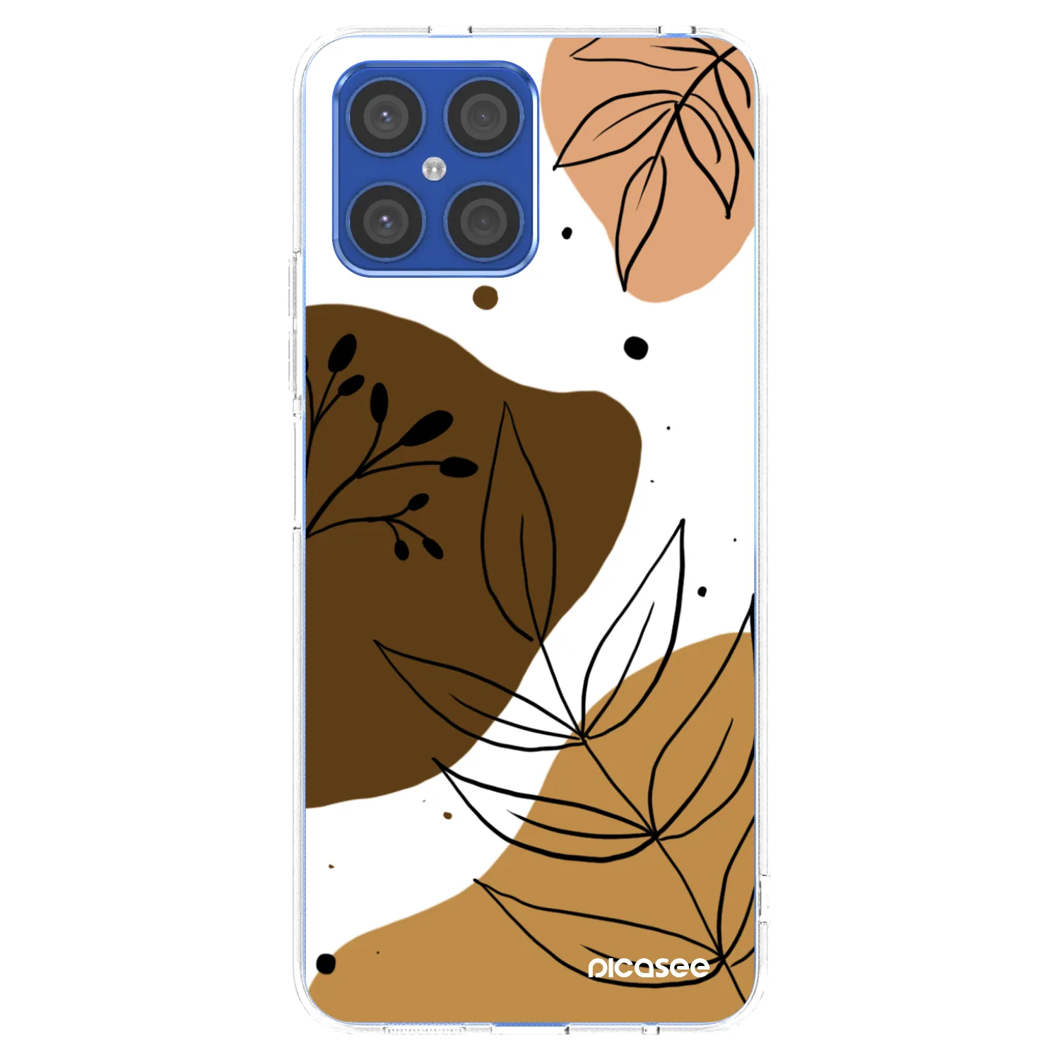 Picasee silikonový průhledný obal pro Honor X8 4G - Boho style