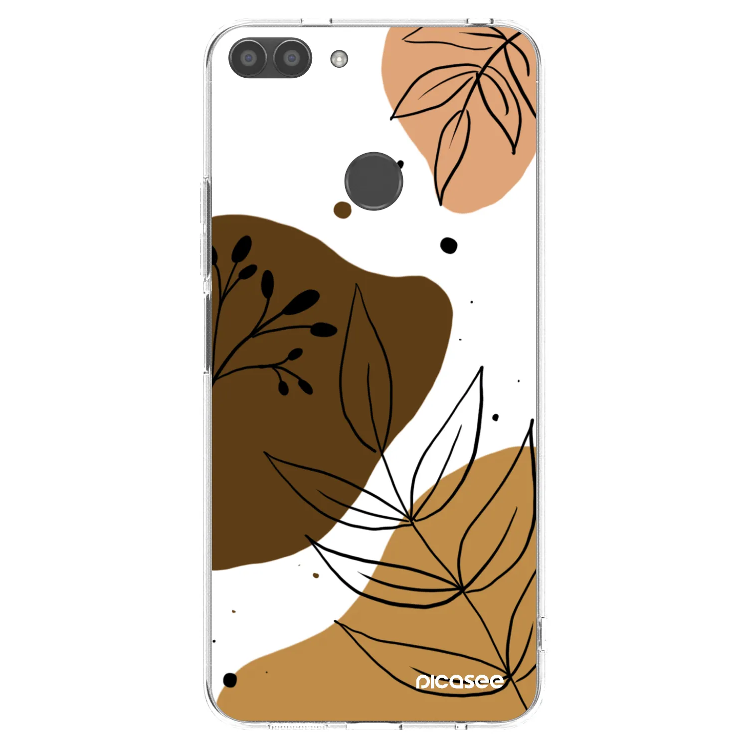 Picasee silikonový průhledný obal pro Huawei P Smart - Boho style