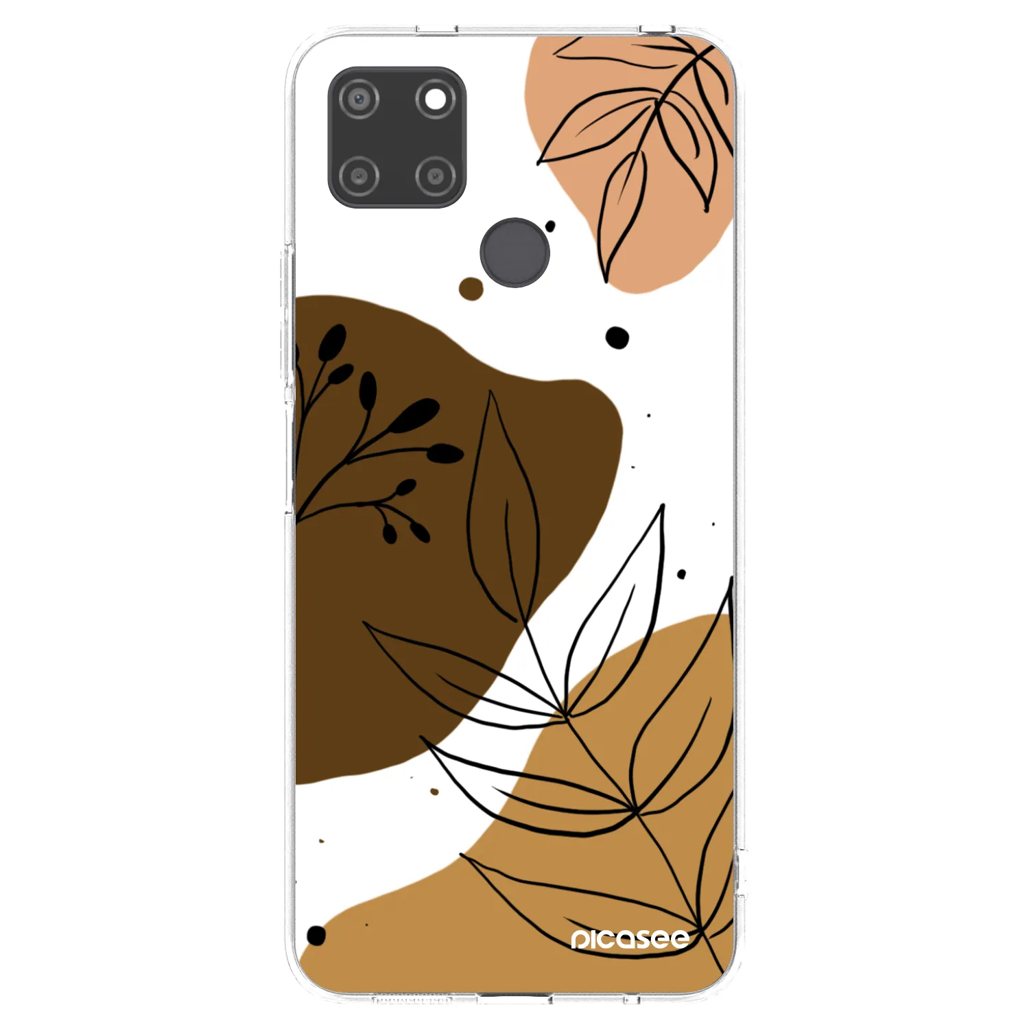Picasee silikonový průhledný obal pro Realme C21Y - Boho style
