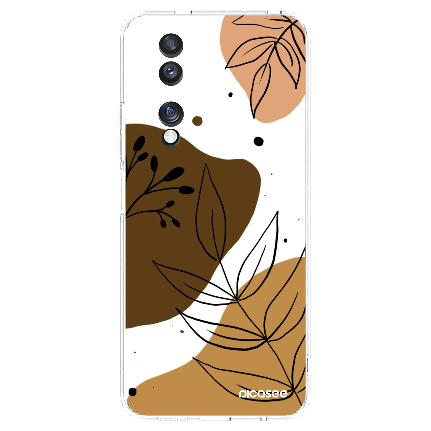 Picasee silikonový průhledný obal pro Honor 70 - Boho style
