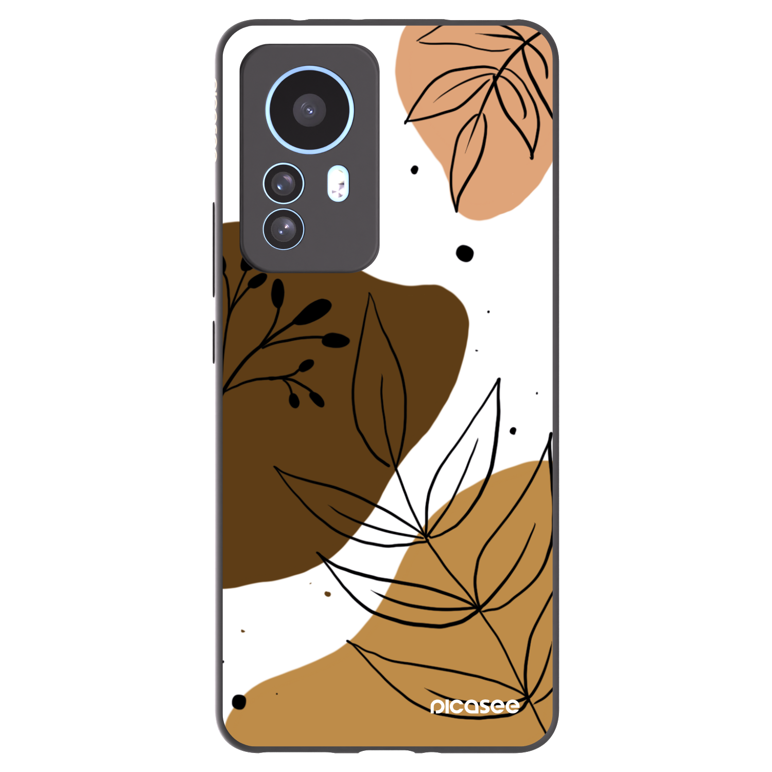 Picasee silikonový černý obal pro Xiaomi 12T - Boho style