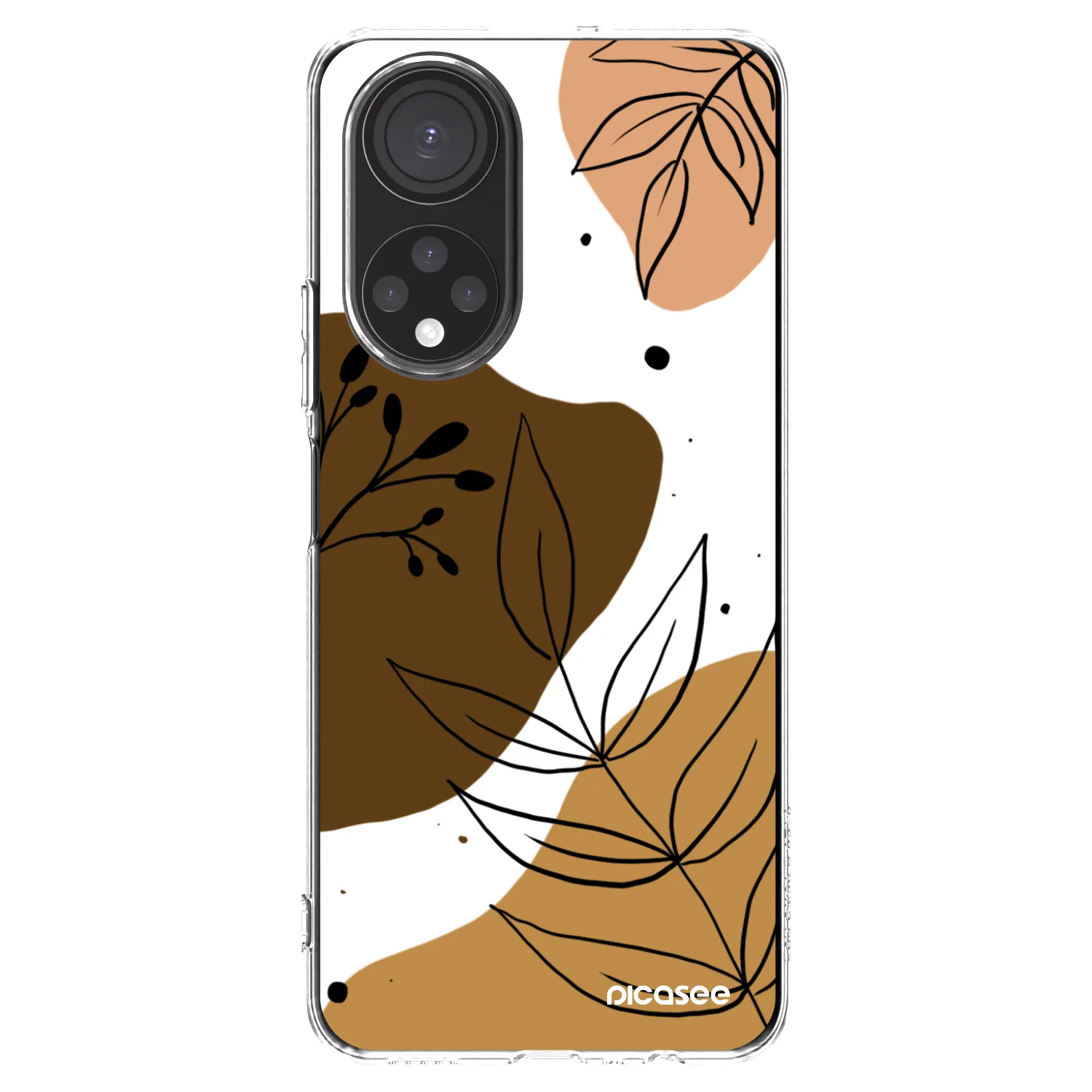 Picasee silikonový průhledný obal pro Honor X7 - Boho style