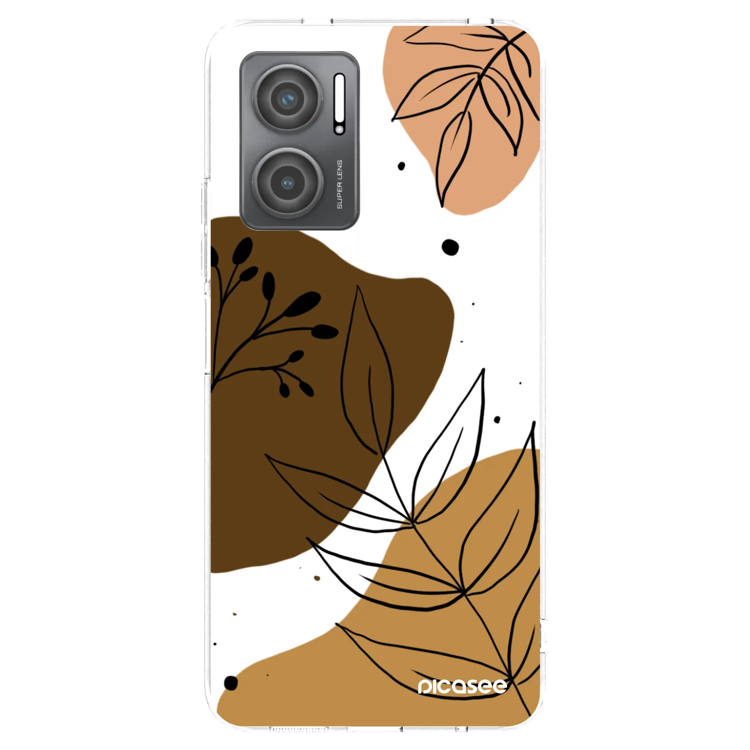 Picasee silikonový průhledný obal pro Xiaomi Redmi 10 5G - Boho style
