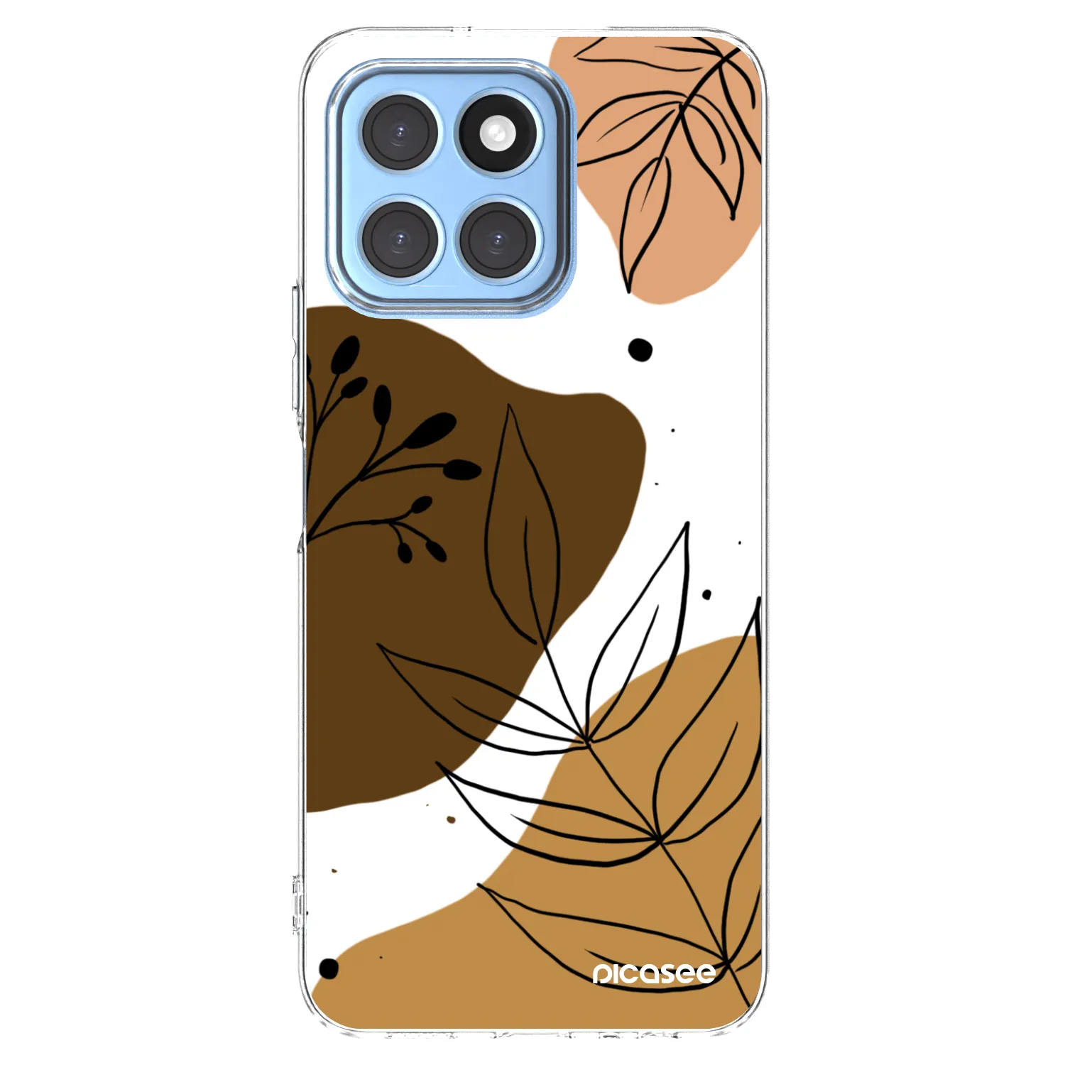 Picasee silikonový průhledný obal pro Honor X8 5G - Boho style