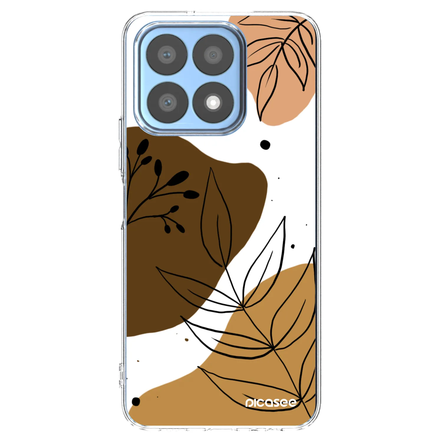 Picasee silikonový průhledný obal pro Honor X8a - Boho style